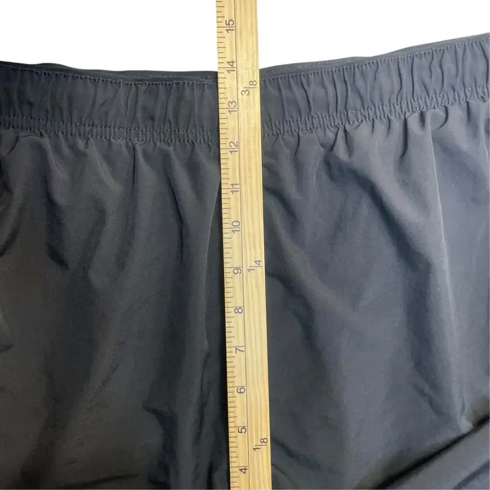 Nike Dri-FIT Running Shorts Men’s XL Black Reflective Swoosh Lined Athletic